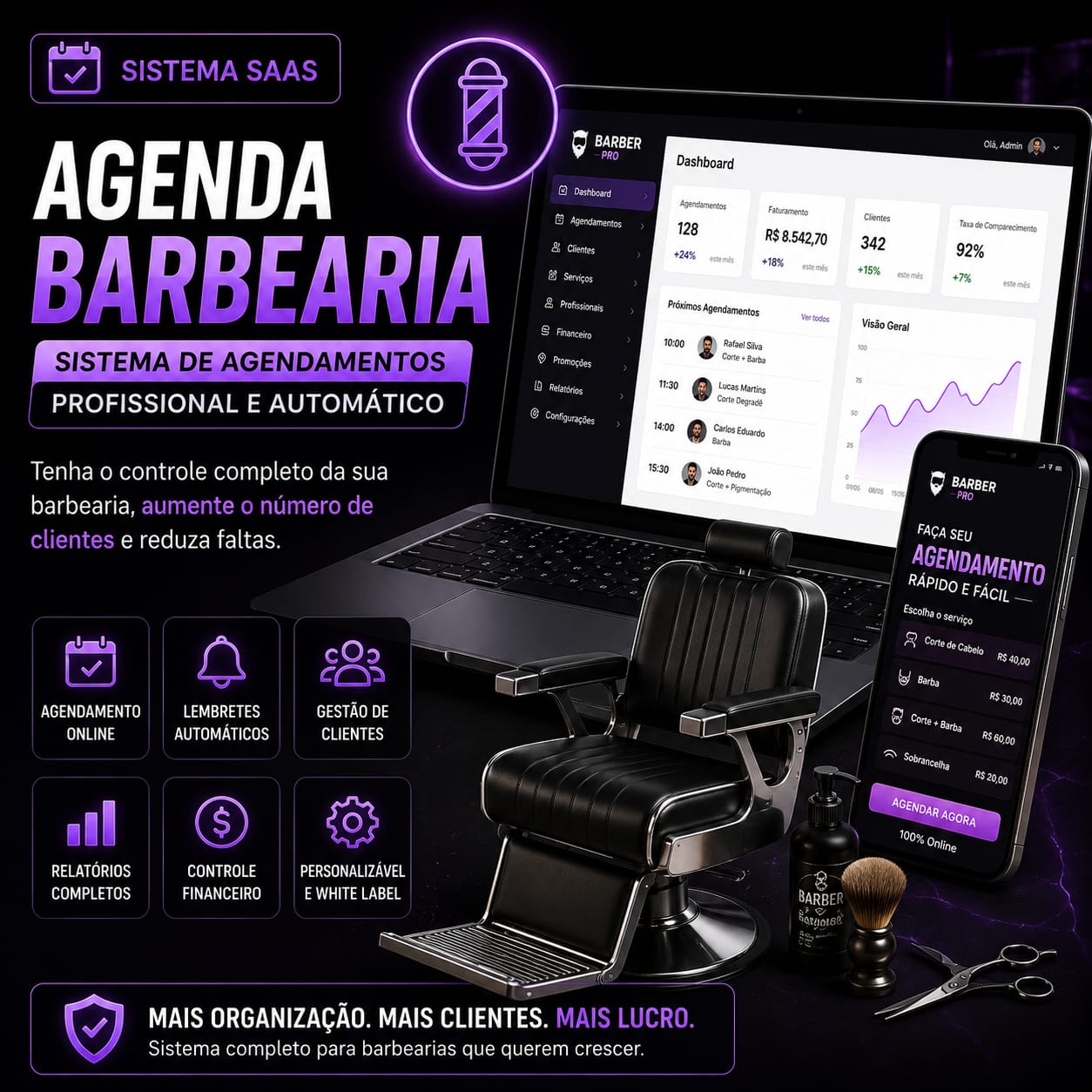 Agenda Barbearia